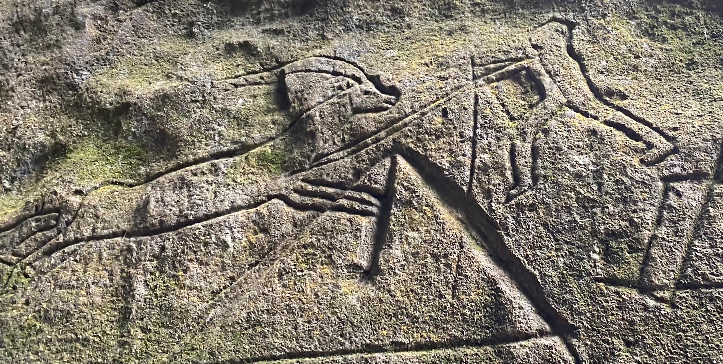 steinzeitliches Relief